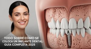 como se coloca un implante dental